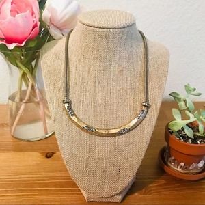 Geovista Pavé Collar Necklace